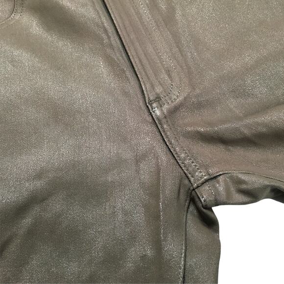 Carmar Jeans High Rise Skinny Stretch‎ Coated Wax Casual Pants Women's 28 NEW - Picture 11 of 14